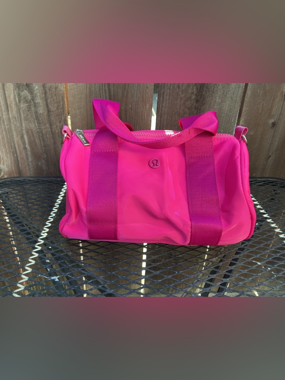 lululemon athletica mini barrel duffel bag